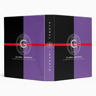 Global Monogram Binder