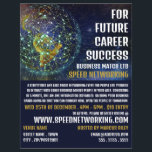 Global Networking, Speed Networking Event Advert Flyer<br><div class="desc">Global Networking,  Speed Networking Event Advertising Flyer by The Business Card Store.</div>