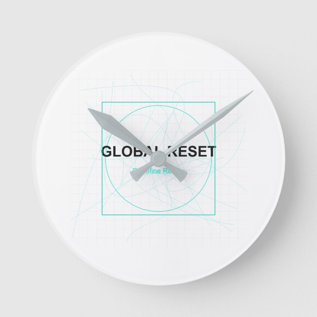 Global Reset – A New Era Begins Round Clock (Front)