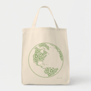 Global réutilisez le sac fourre-tout organique