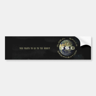 Global Space Organization Bumper Sticker