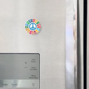 Global Sustainability Goals Trendy Inspiring Gifts Magnet