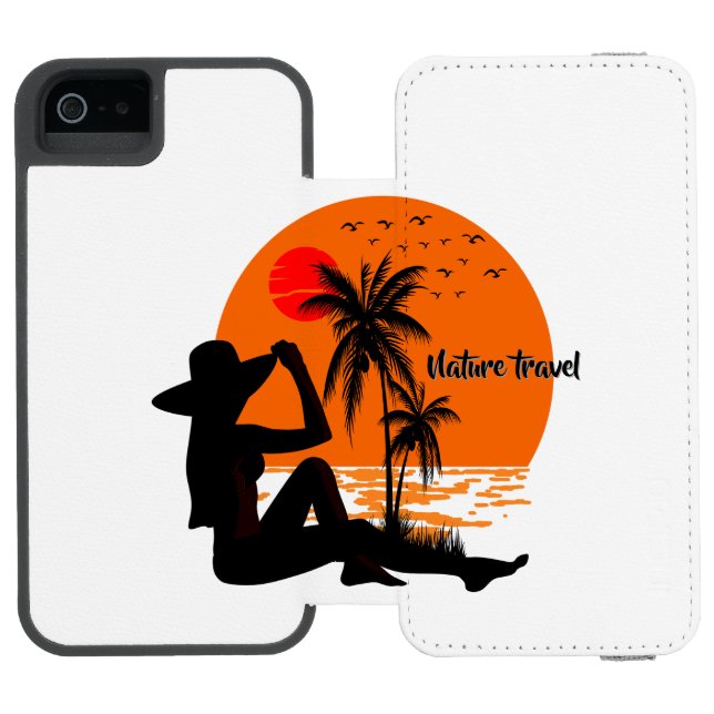 Global Tourism Resilience Day Incipio iPhone Wallet Case (Folio Open)