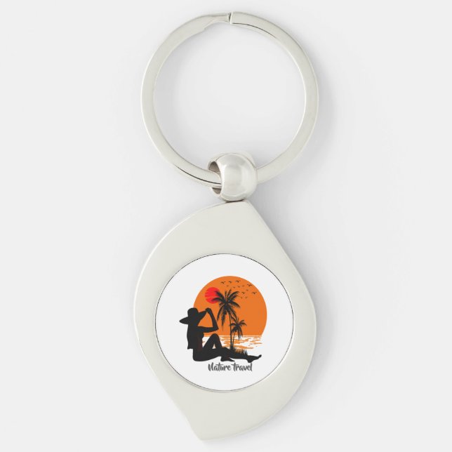 Global Tourism Resilience Day Keychain (Front)