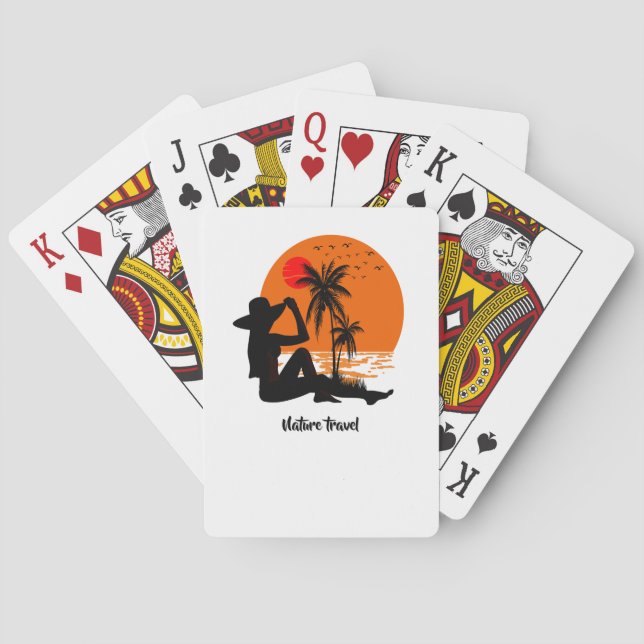 Global Tourism Resilience Day Playing Cards (Back)