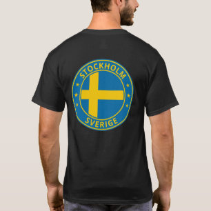 Global Traveler - 'City', Sverige Sweden (Edit) T-Shirt