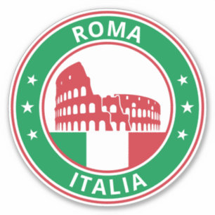 Global Traveler - Roma, Italia (Edit) Sticker