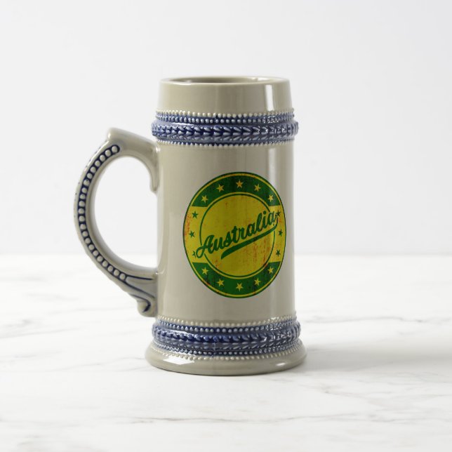 Global Traveller - Australia Beer Stein (Left)