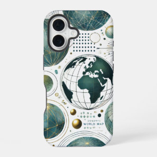 Global Traveller: Chic World iPhone Case