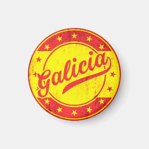 Global Traveller - Galicia, Spain Magnet
