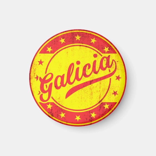 Global Traveller - Galicia, Spain Magnet (Front)
