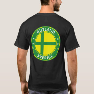 Global Traveller - Gutland, Sverige   Sweden (Edit T-Shirt
