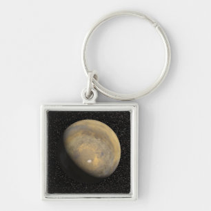 Global view of Mars Keychain