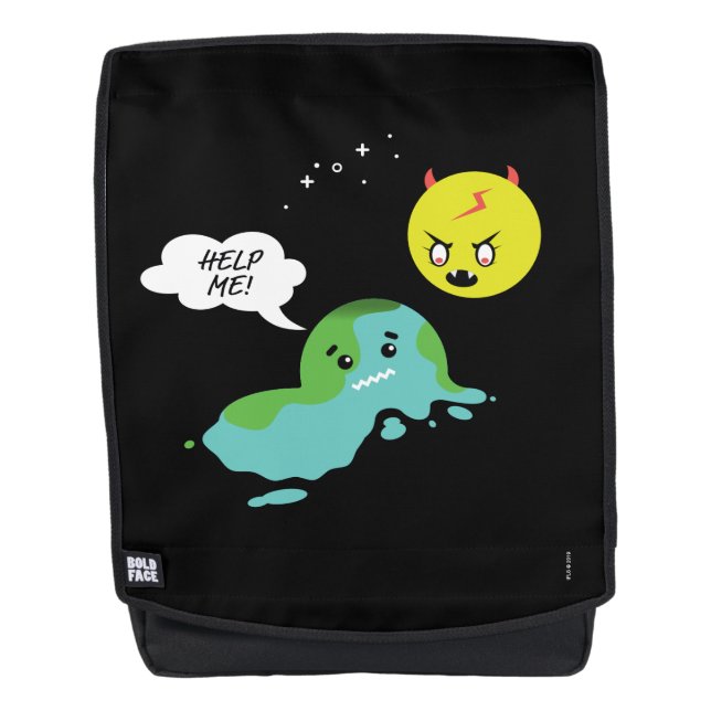Global Warming Backpack (Front)