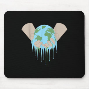 Global Warming Climate Change Environmental Protec Mouse Pad