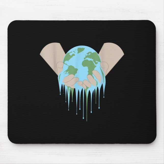 Global Warming Climate Change Environmental Protec Mouse Pad (Front)