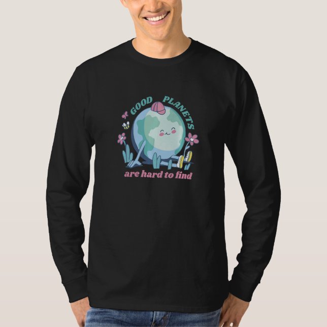 Global Warming  Climate Change Statement T-Shirt (Front)