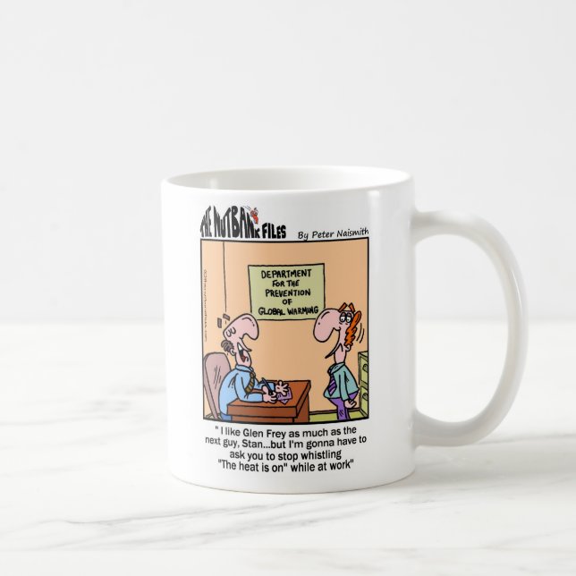global warming coffee mug (Right)