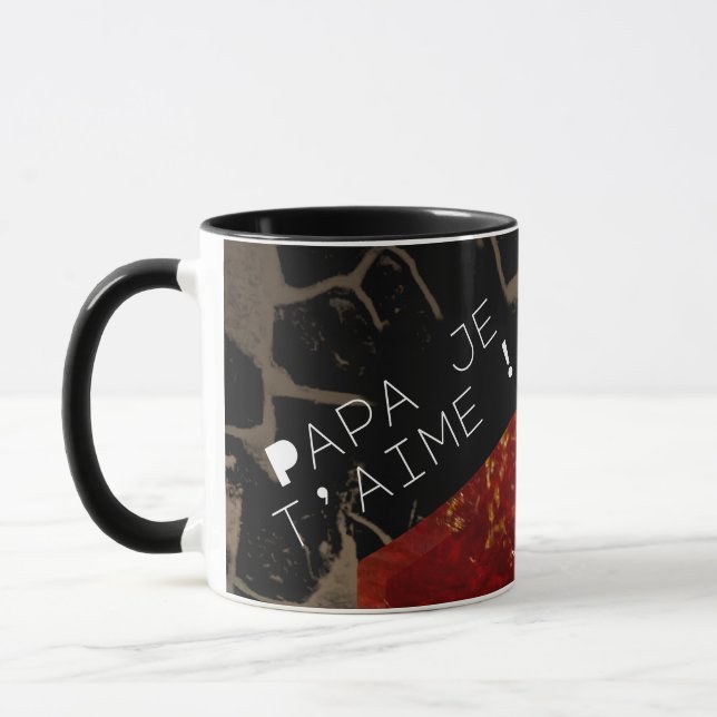 Global Warming - House on Fire  Mug (Left)