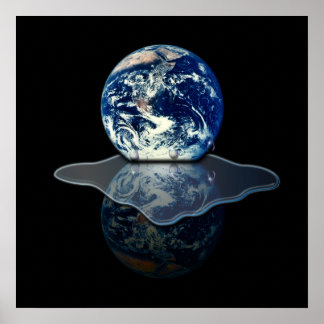 Global Warming I Poster