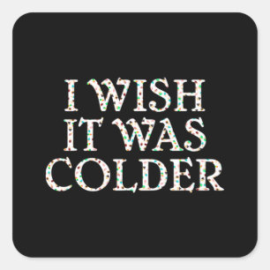 Global Warming is a Socialist Scam Square Sticker