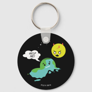 Global Warming Keychain