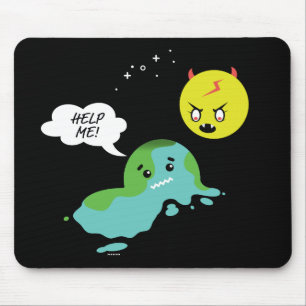 Global Warming Mouse Pad