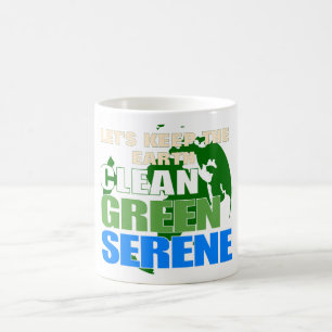 Global warming political coffee mug