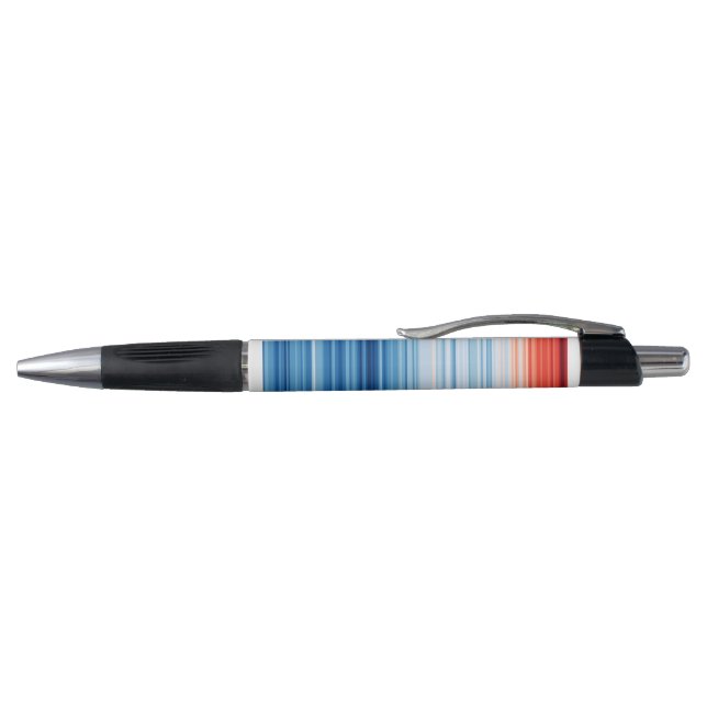 Global Warming Stripes Climate Change Crisis Earth Pen (Top)