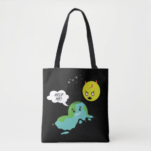 Global Warming Tote Bag