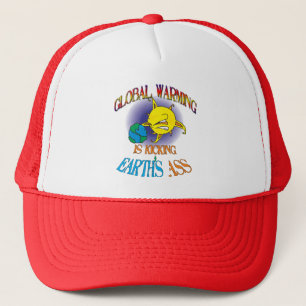 Global Warming Trucker Cap