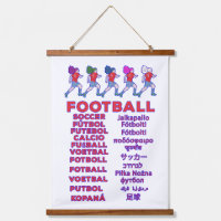 Global Women Soccer Multilingual Names Sports Fan