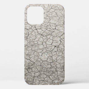 Global worming concept - cracked scorched earth so iPhone 12 case
