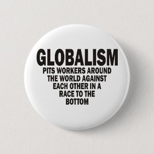 Globalism 2 Inch Round Button