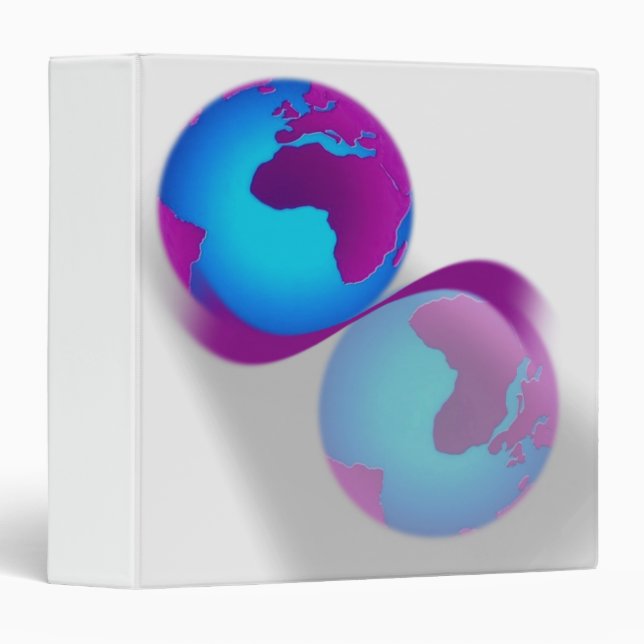 Globe Avery Binder (Front/Spine)