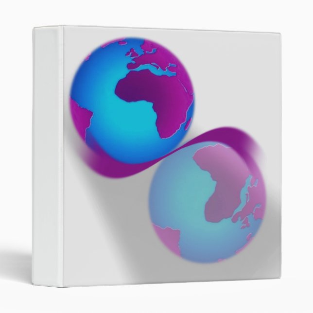 Globe Avery Classeur (Devant/Côté)