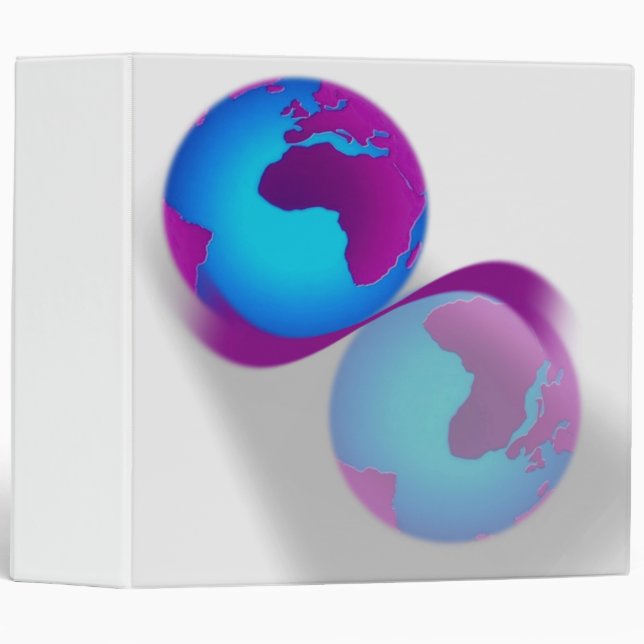 Globe Avery Classeur (Devant/Côté)
