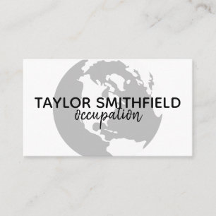 globe business card