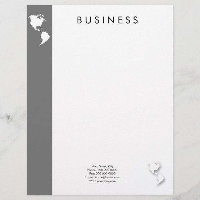 globe_business_e letterhead (Front)