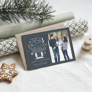 Globe de neige HOGWARTS™ Bonne invitation à Noël