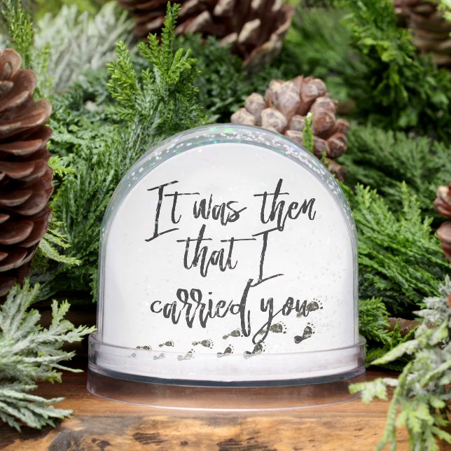 Globe des neiges religieuses (Hiver)