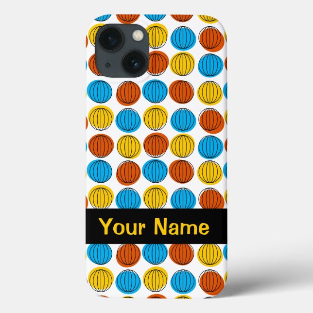 Globe iPhone 'Name' iPad barely there case (Back)