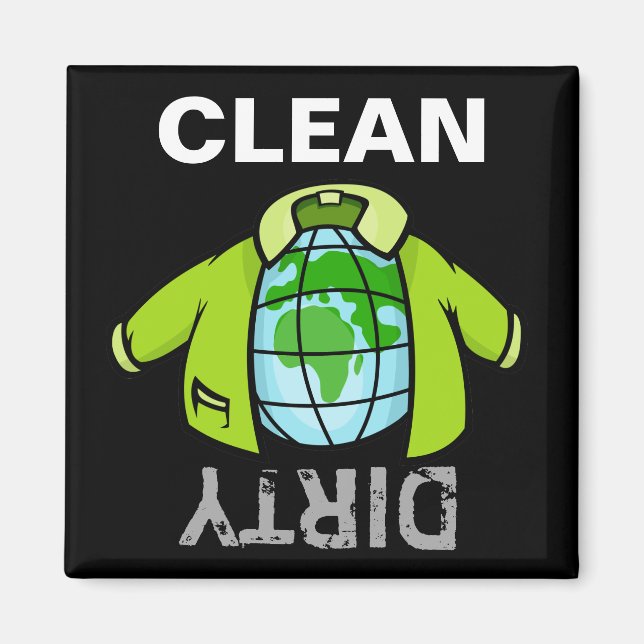 Globe Jacket Magnet (Front)