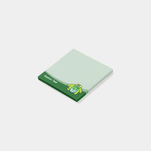 Globe Jacket Post-it Notes