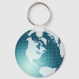 Globe Keychain