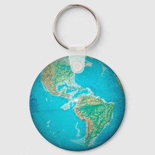 Globe Keychain
