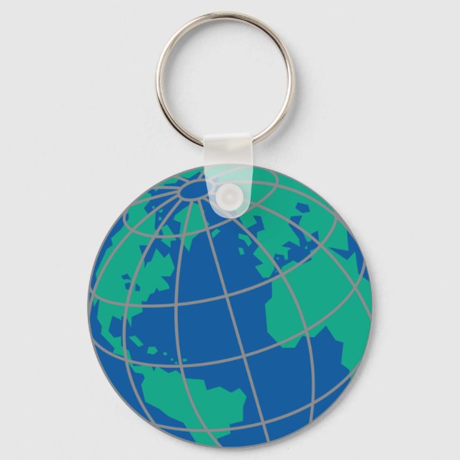 Globe Keychain (Front)