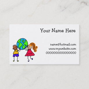 Globe Kids Business Card