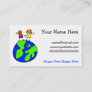 Globe Kids Business Card