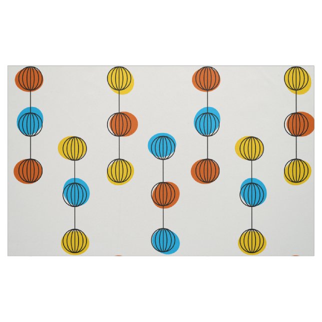 Globe Lines large Fabric (Fat Quarter)